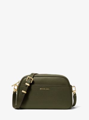 Jet Set Small Leather Camera Crossbody Bag image number 0