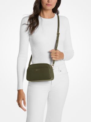 Jet Set Small Leather Camera Crossbody Bag image number 2