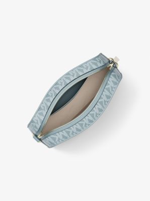 Jet Set Small Signature Logo Camera Crossbody Bag