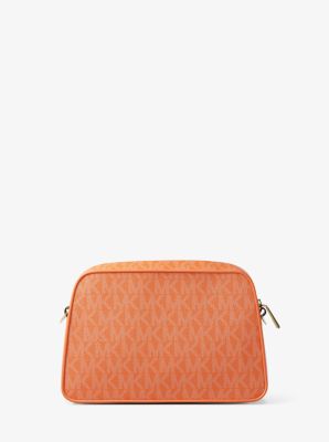 Jet Set Small Signature Logo Camera Crossbody Bag