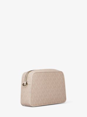 Jet Set Small Signature Logo Camera Crossbody Bag