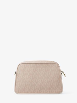 Jet Set Small Signature Logo Camera Crossbody Bag