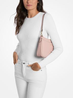 Jet Set Medium Pebbled Leather Convertible Crossbody Bag