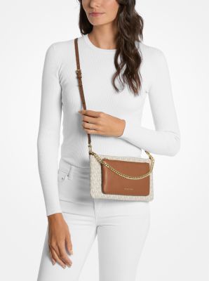 Jet Set Medium Signature Logo Convertible Crossbody Bag image number 2