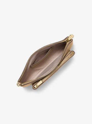 Borsa a tracolla Jet Set convertibile media in pelle martellata image number 1