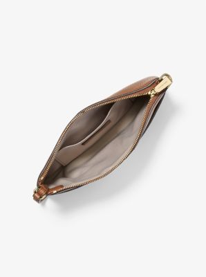 Jet Set Medium Pebbled Leather Wristlet