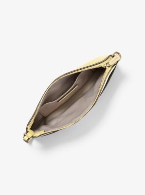 Jet Set Medium Pebbled Leather Wristlet