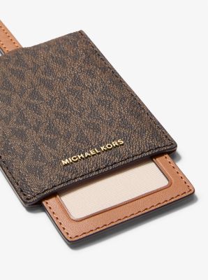 Étiquette à bagage Jet Set à logo Signature