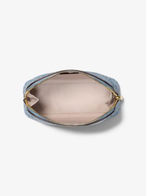 Petite trousse de voyage Jet Set &agrave; logo Signature in CHAMBRAY | Michael Kors