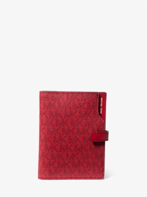 Jet Set Signature Logo Passport Wallet