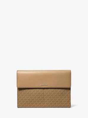 Pochette pour ordinateur portable Jet Set à logo Signature image number 0
