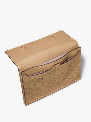 Pochette pour ordinateur portable Jet Set à logo Signature image number 1