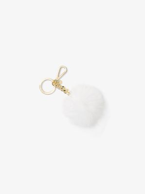 michael kors fur keychain nordstrom