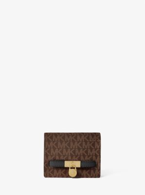 Brieftasche Hamilton Moderne Small mit Signature-Logomuster