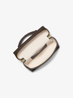 Borsa a tracolla convertibile Jana extra-small in pelle stampa coccodrillo image number 1