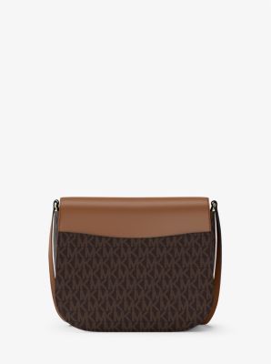 Saddle bag a tracolla Emilia piccola con logo image number 2