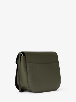 Petit sac à bandoulière Emilia façon sacoche en cuir grainé image number 4