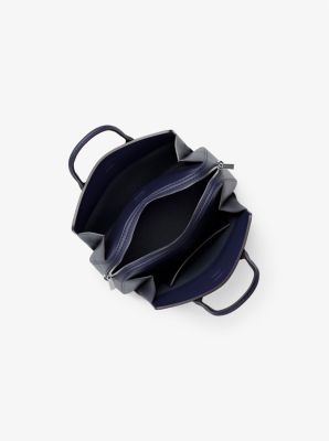 Bandolera Laila extrapequeña de piel in VESTIDO AZUL | Michael Kors