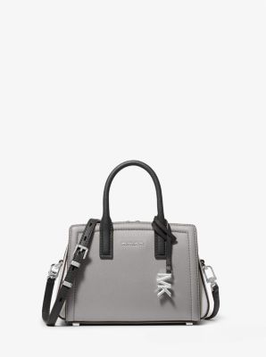Borsa a tracolla Laila extra-small in pelle color-block image number 0