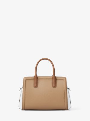 Laila Extra-Small Color-Block Leather Crossbody Bag