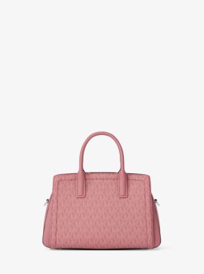 Laila Extra-Small Signature Logo Crossbody Bag in ROSEWOOD | Michael Kors