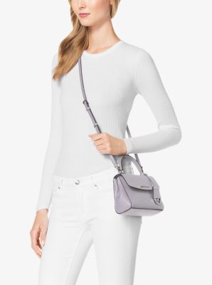 Ava Extra-Small Saffiano Leather Crossbody Bag | Michael