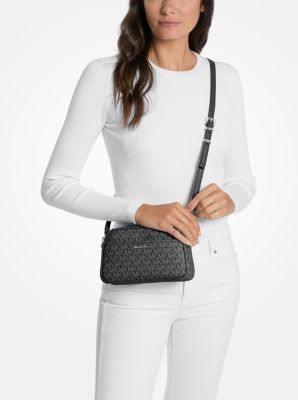Jet Set Small Signature Logo Camera Crossbody Bag image number 2