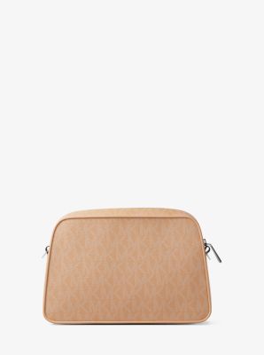 Jet Set Small Signature Logo Camera Crossbody Bag
