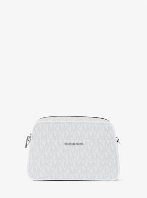 Jet Set Small Signature Logo Camera Crossbody Bag