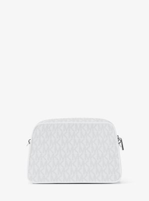 Jet Set Small Signature Logo Camera Crossbody Bag