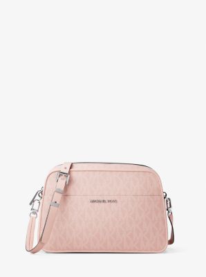 Bandolera Jet Set peque&ntilde;a con logotipo exclusivo para c&aacute;mara