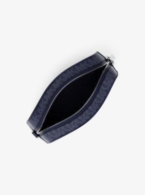 Kameratasche Jet Set Small mit Signature-Logomuster in BLAUGRÜNES KLEID | Michael Kors