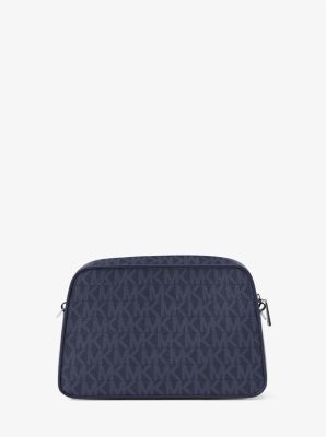 Kameratasche Jet Set Small mit Signature-Logomuster in BLAUGRÜNES KLEID | Michael Kors