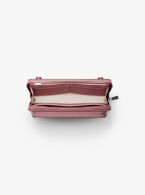 Jet Set Large Pebbled Leather Crossbody Bag