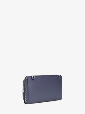 Bandolera Jet Set grande de piel granulada in VESTIDO AZUL | Michael Kors