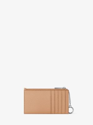 Jet Set Small Pebbled Leather Card Case