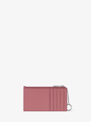 Jet Set Small Pebbled Leather Card Case