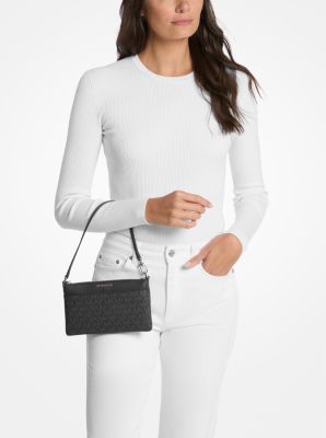 Jet Set Medium Signature Logo Convertible Wristlet image number 2