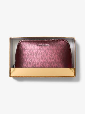 Jet Set Small Metallic Signature Logo Travel Kit image number 2
