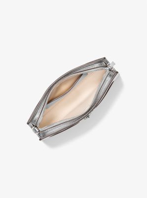 Wandelbare Umhängetasche Hamilton Moderne Extra-Small aus Leder in Metallic-Optik in SILBERTON | Michael Kors