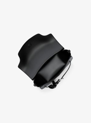 Borsa a tracolla Emilia piccola in pelle martellata image number 1