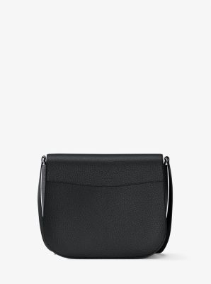 Borsa a tracolla Emilia piccola in pelle martellata image number 2