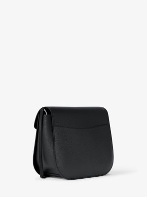 Borsa a tracolla Emilia piccola in pelle martellata image number 4