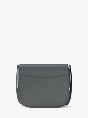 Emilia Small Pebbled Leather Saddle Crossbody Bag image number 2