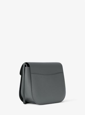 Emilia Small Pebbled Leather Saddle Crossbody Bag image number 4