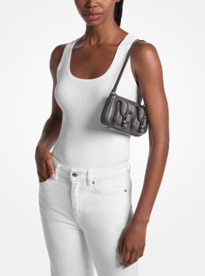 Zoe Small Burnished Leather Pochette image number 2