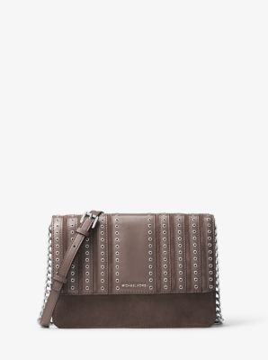 michael kors grey crossbody