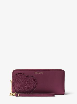 michael kors heart wallet