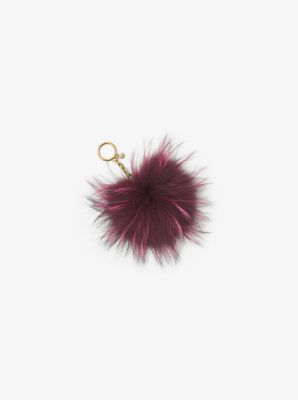 MICHAEL Michael Kors, Bags, Michael Kors Designer Handbag With Matching  Pompom Ball