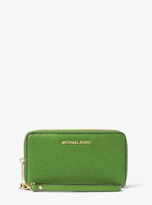 Michael hot Kors Large Leather Smartphone Wristlet